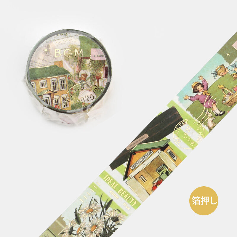 BGM Stories Invitation to Romance wide washi tape - Paper Kooka Australia