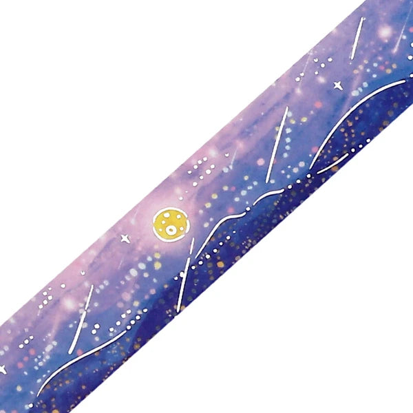 BGM Suku Star - Night of Shooting Stars masking tape - Paper Kooka Australia