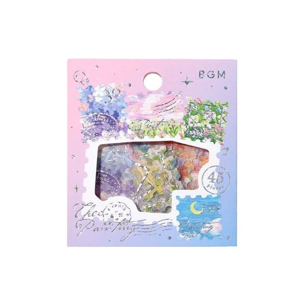 BGM The Painting Flake Stickers - Paper Kooka Stationery Australia