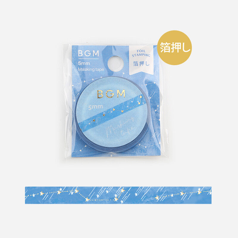BGM The Plough Constellation thin washi tape - Paper Kooka Australia