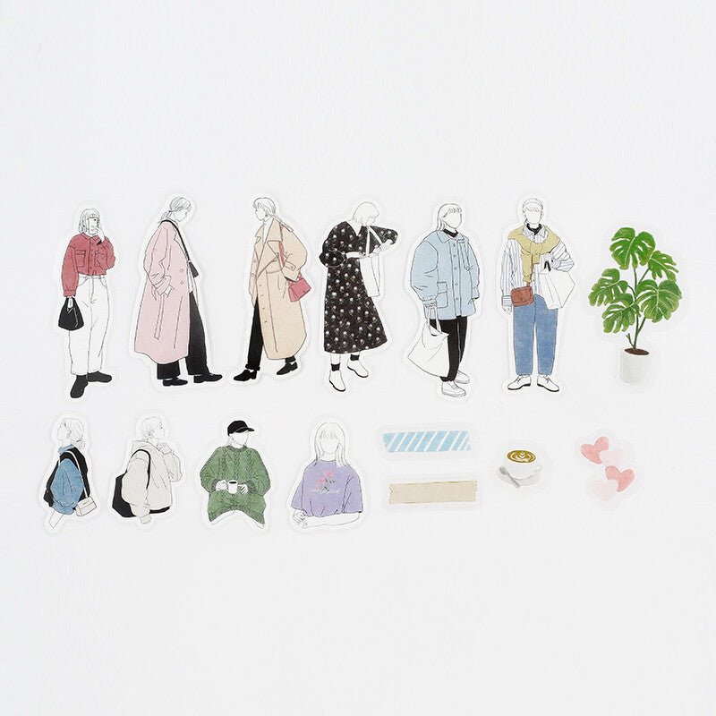 Daily Casual : Today's Me PET & Washi Deco Stickers