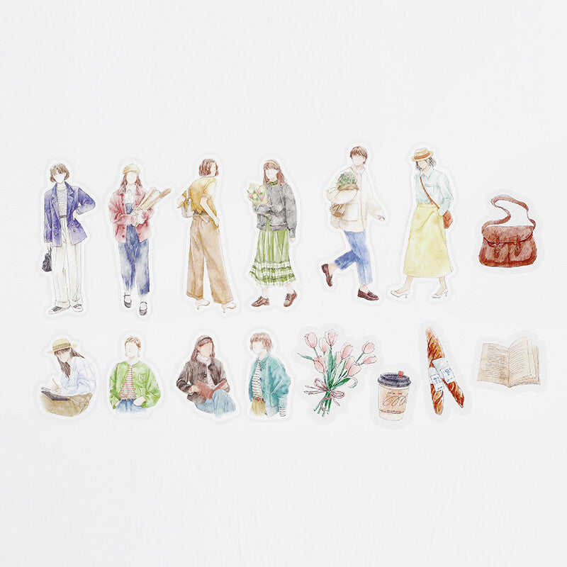 Paris Chic : Today's Me PET & Washi Deco Stickers