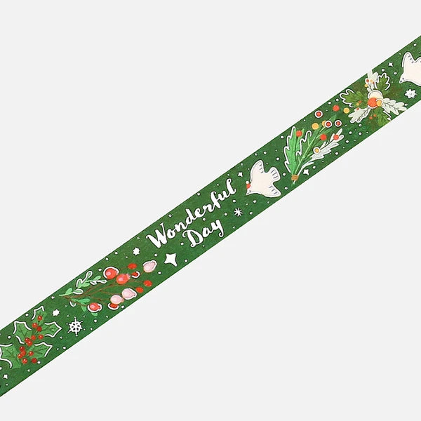 BGM Winter Only Happiness masking tape - Paper Kooka Australia