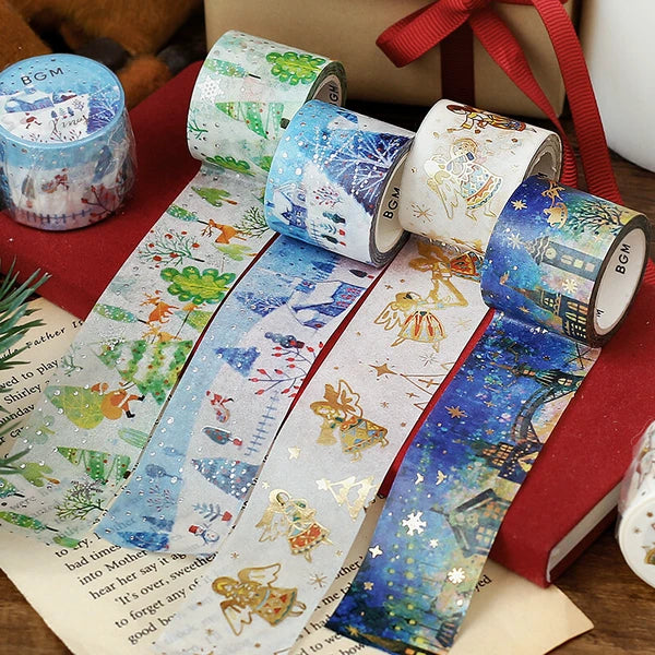 BGM Winter Only Town washi tape collection - Paper Kooka Australia