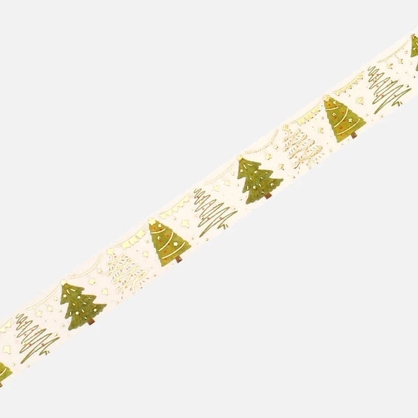BGM Winter Only Tree masking tape - Paper Kooka Australia