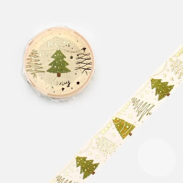 BGM Winter Only Tree washi tape - Paper Kooka Australia