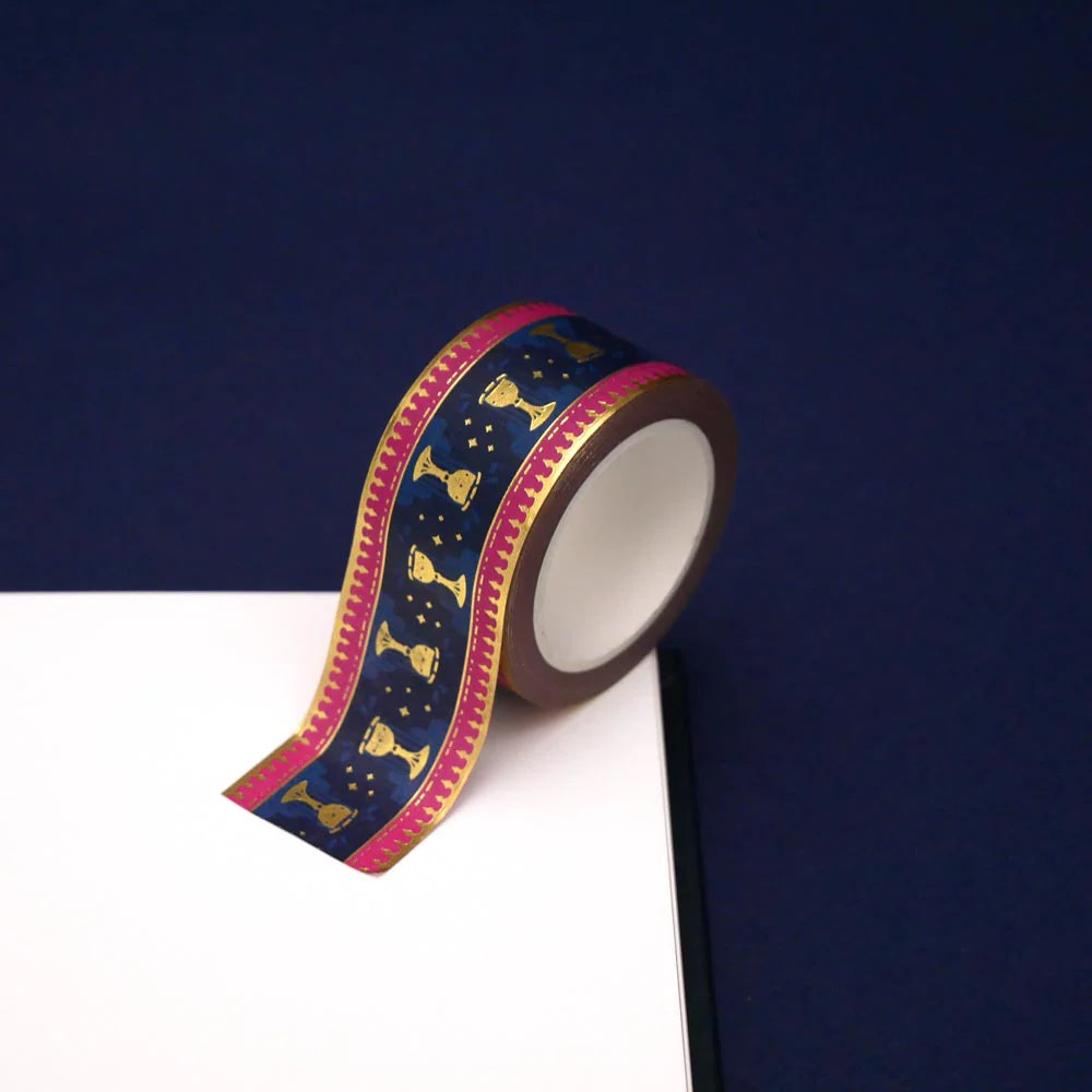Blood Spilled Washi Tape - Blue