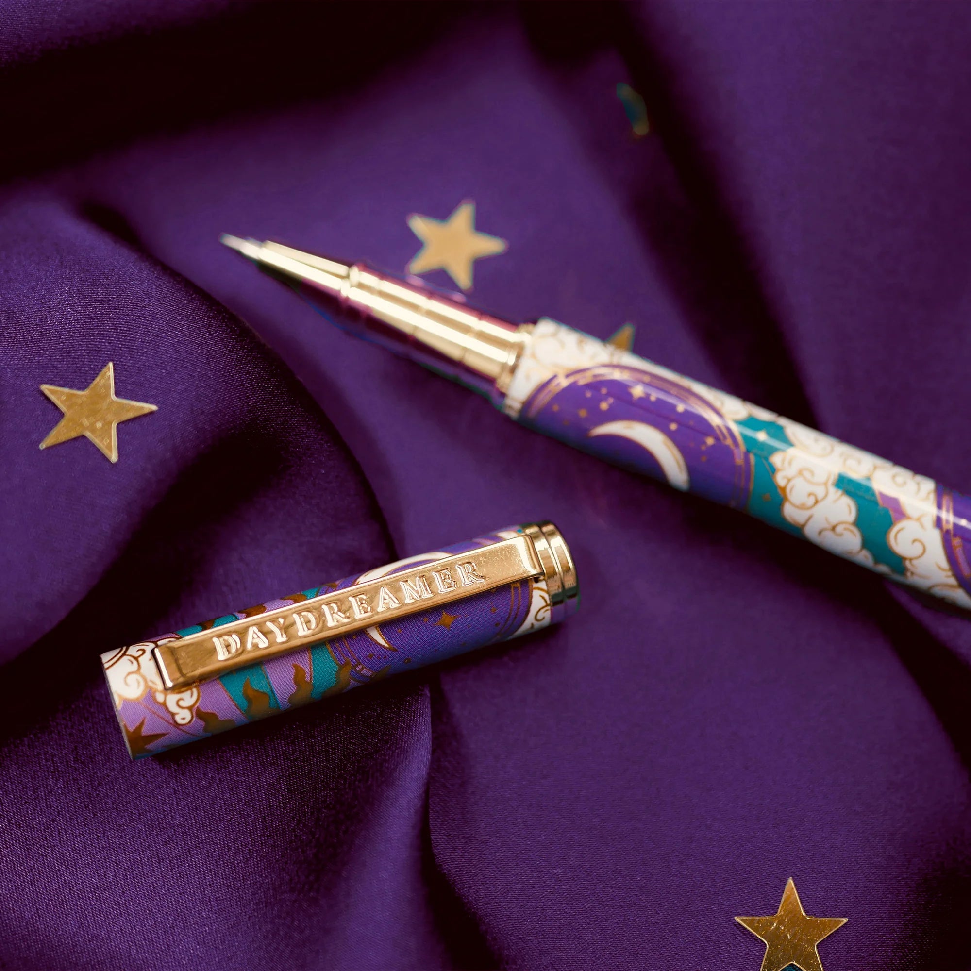 The Daydreamer Pen in Purple by The Quirky Cup Collective - Paper Kooka Stationery Shop Australia
