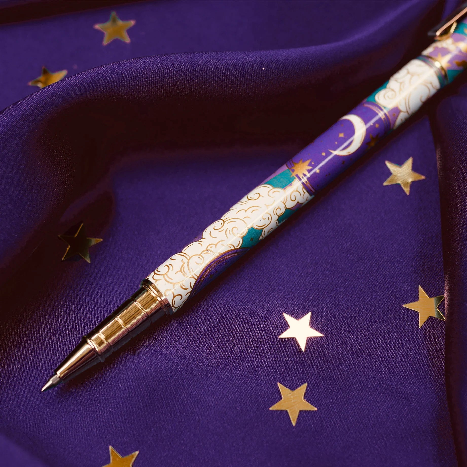 The Daydreamer Pen in Purple by The Quirky Cup Collective - Paper Kooka Stationery Shop Australia