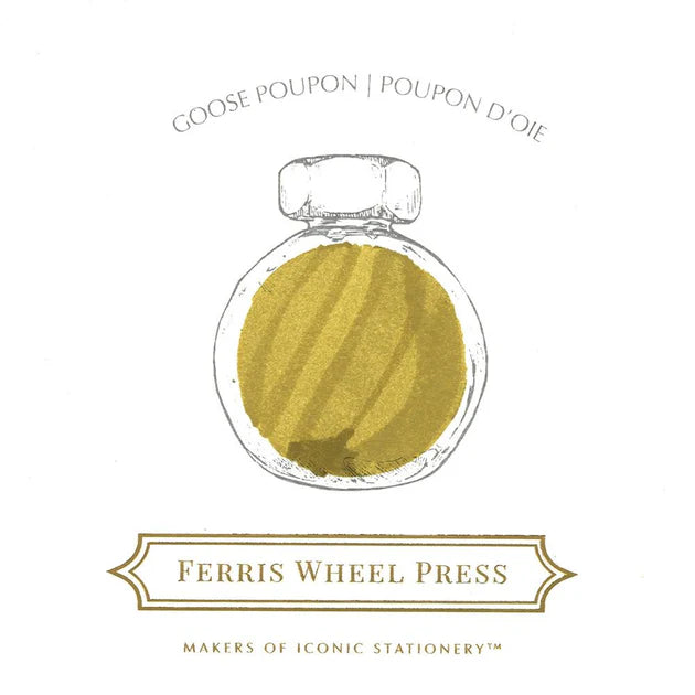 Ferris Wheel Press Goose Poupon 38ml Ink colour swatch - Paper Kooka Stationery Australia