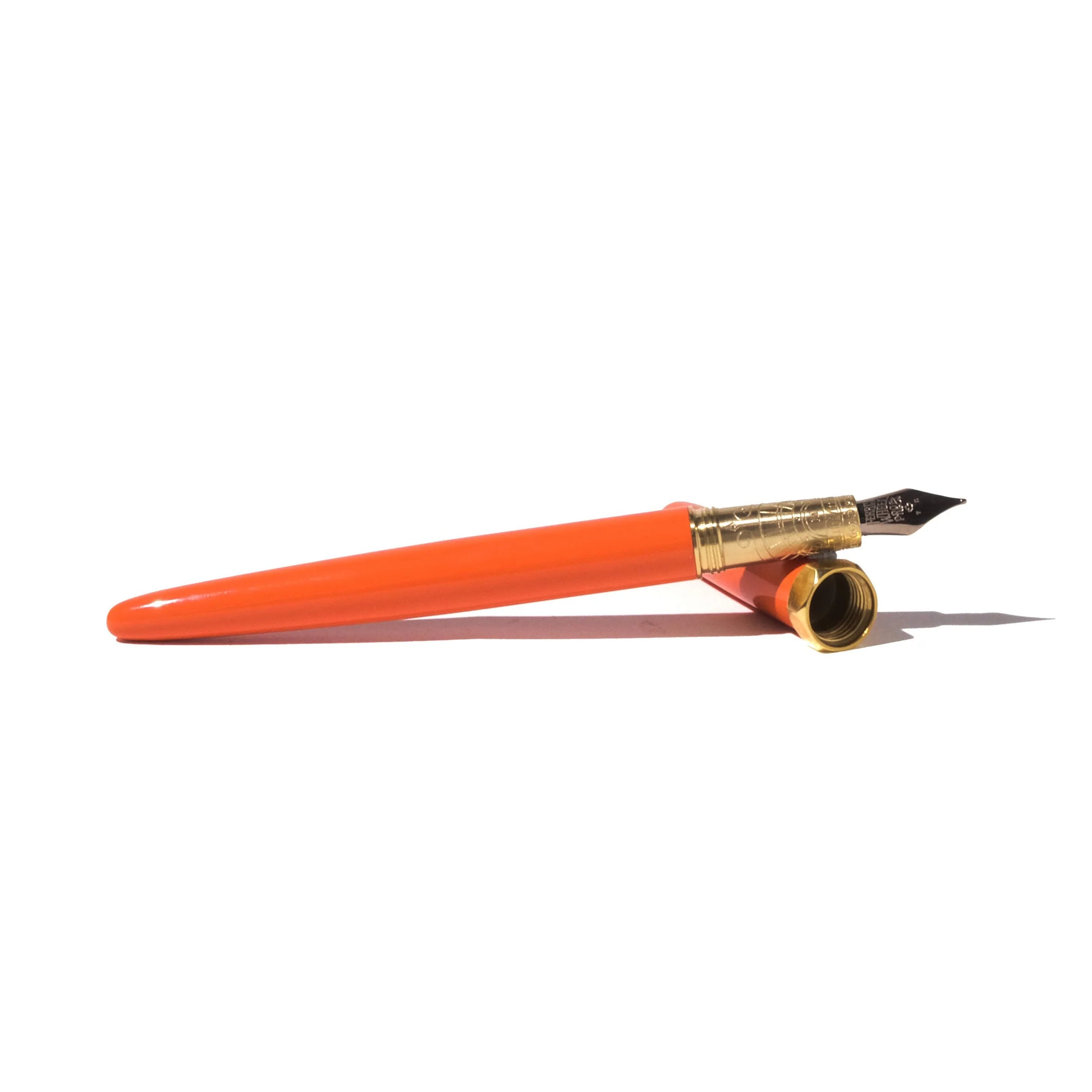 Ferris Wheel Press Persimmon Brush Fountain Pen orange - Paper Kooka Australia