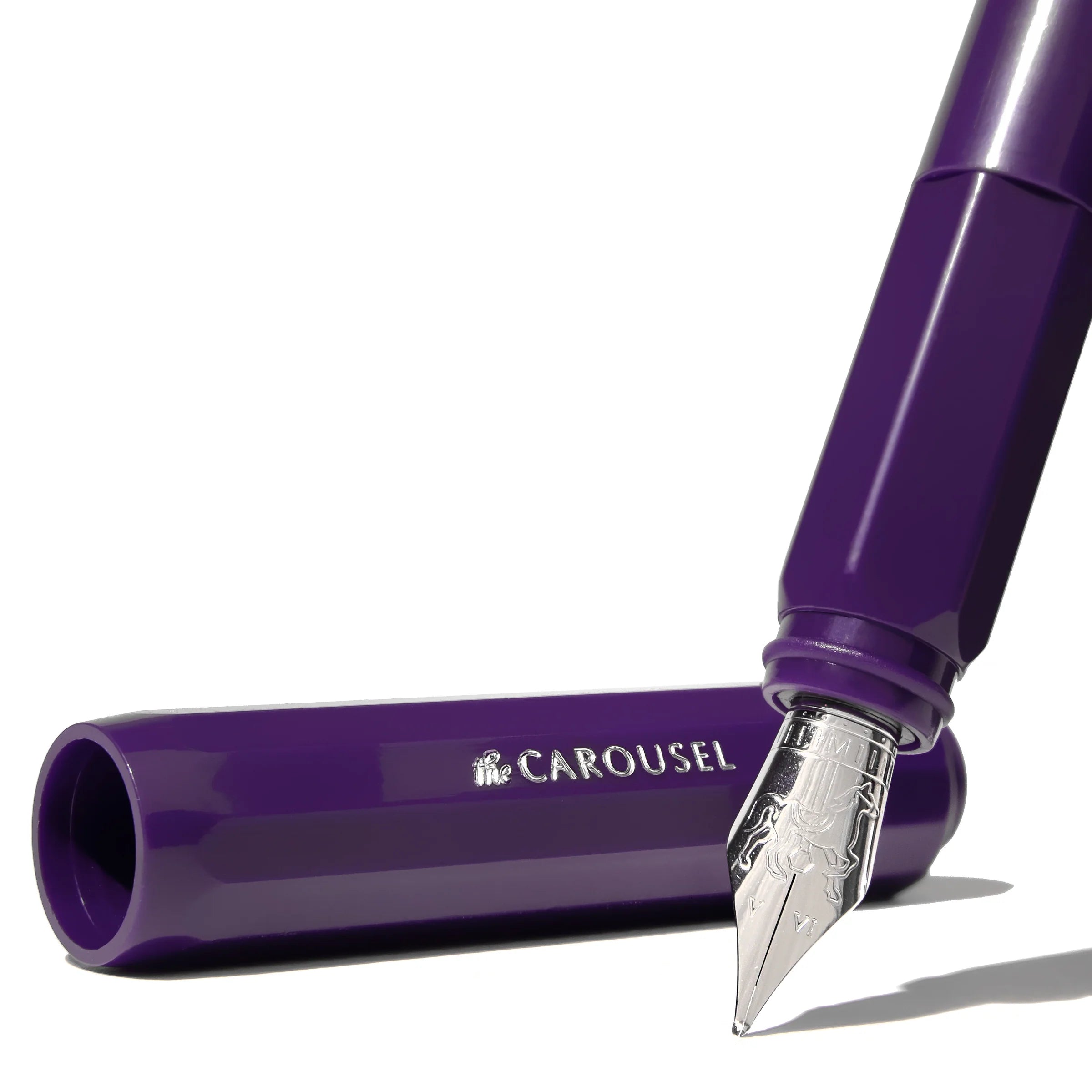 Ferris Wheel Press The Carousel Fountain Pen - Poison Envy- fine nib - Paper Kooka Australia