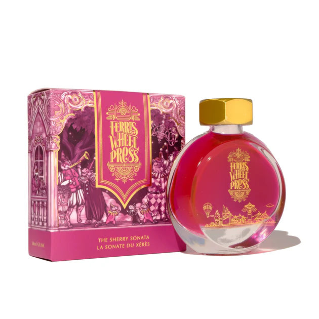 Ferris Wheel Press The Sherry Sonata 38ml Ink - Paper Kooka Stationery Australia