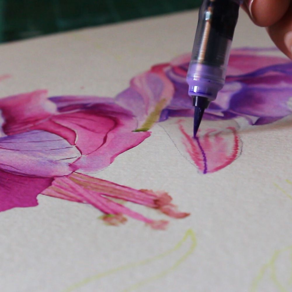 Karin Realbrush PRO MegaBox set with real brush markers with thin and flexible tip - Paper Kooka Stationery Australia