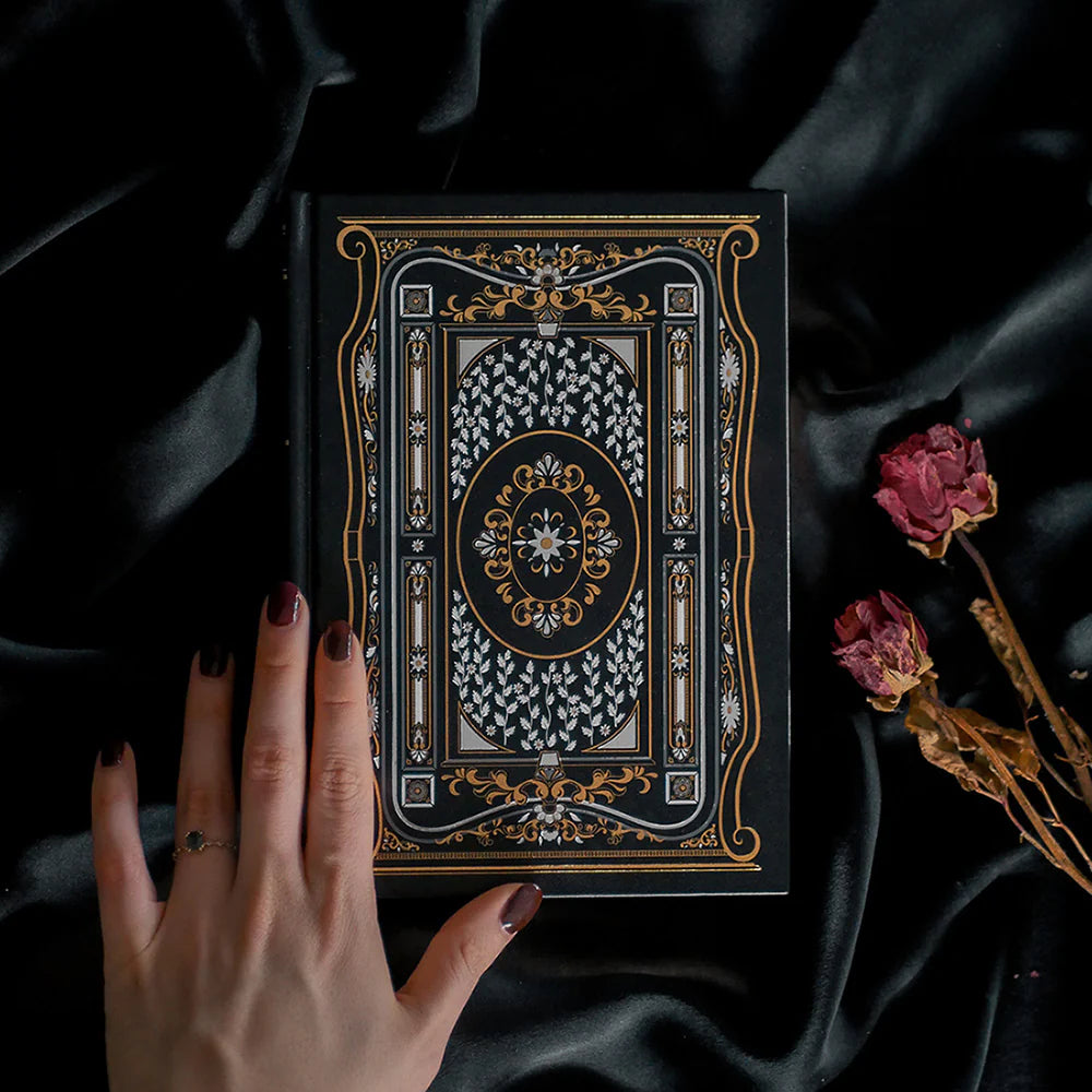 Literati Journal in Black by The Quirky Cup Collective - Paper Kooka Stationery Shop Australia