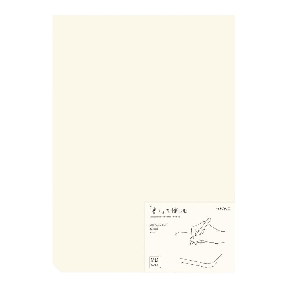 Midori MD A4 Paper Pad - Blank - Paper Kooka Australia