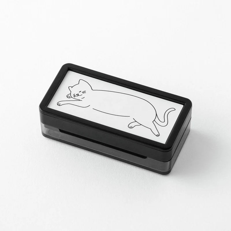 Self-inking Half-Stamp - Cat