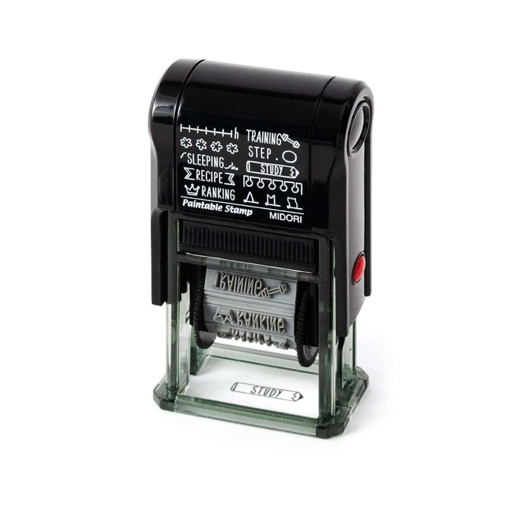 Midori Journaling Rotating Stamp - Daily Life Record - Paper Kooka Australia