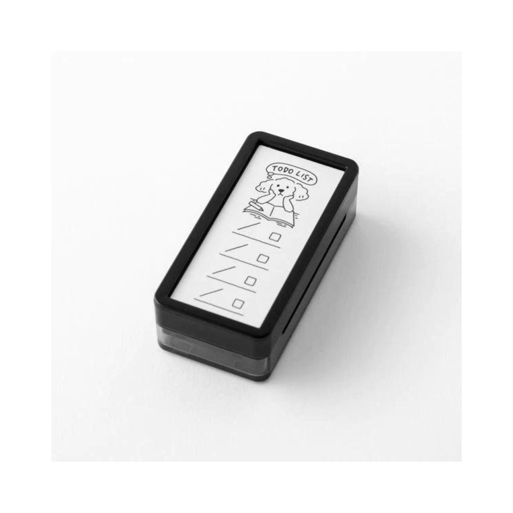 Midori Self-inking Half-Stamp - Dog To Do - Paper Kooka Australia
