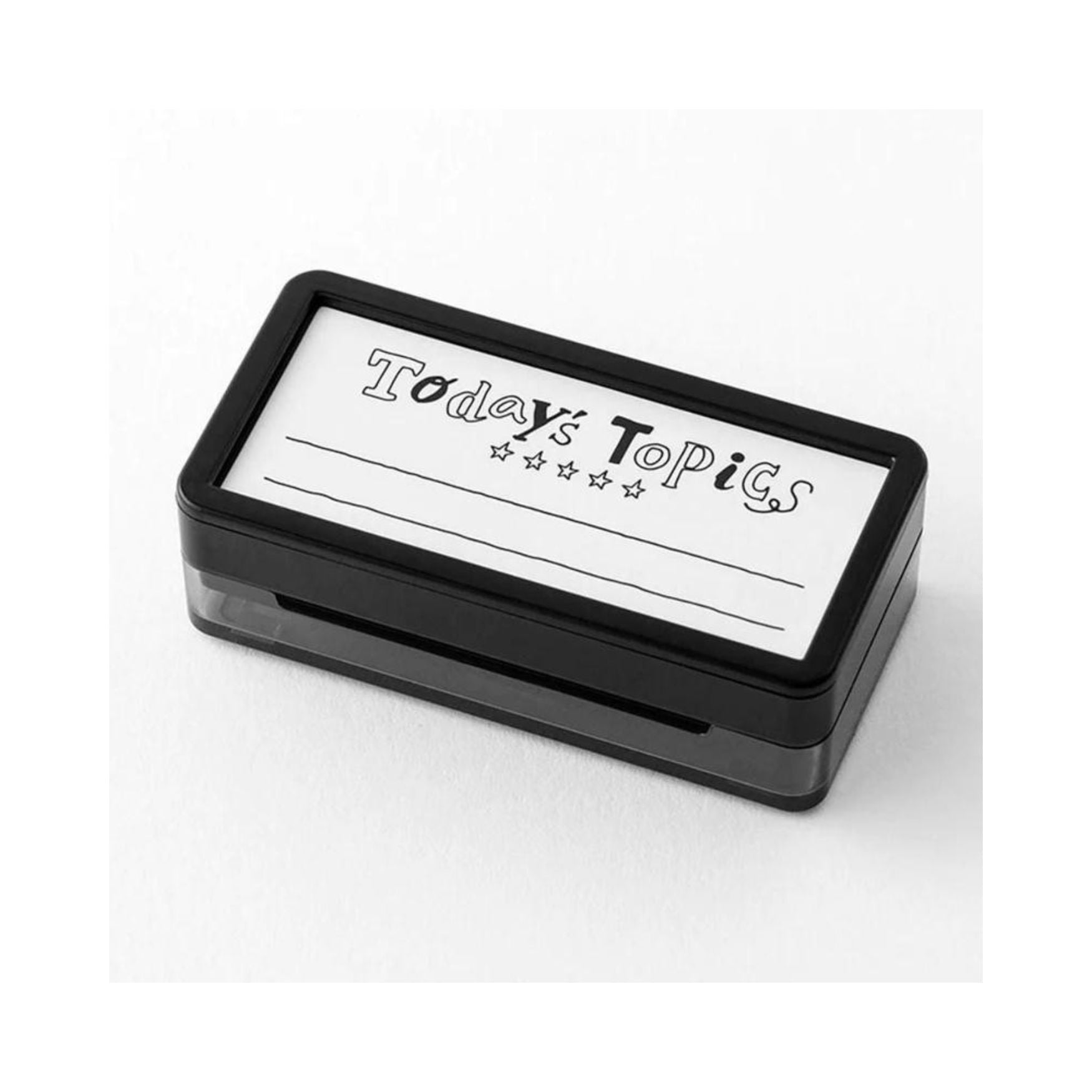 Midori Self-inking Half-Stamp - Today's Topic - Paper Kooka Australia