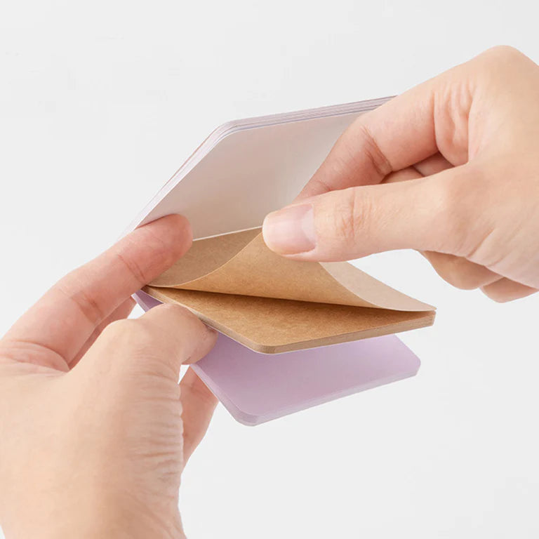 Midori Warm Colour Sticky Notes 60 sheets - Paper Kooka Australia