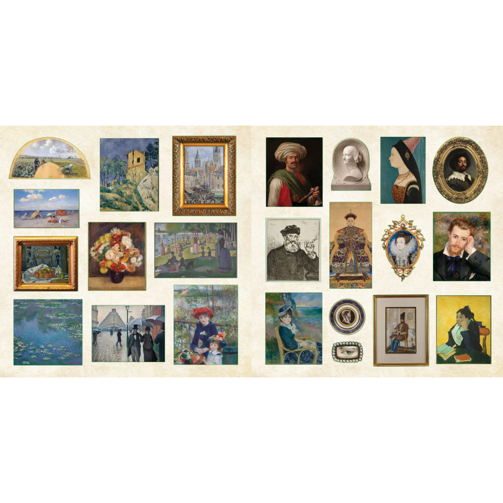 Museum Treasures Sticker Book