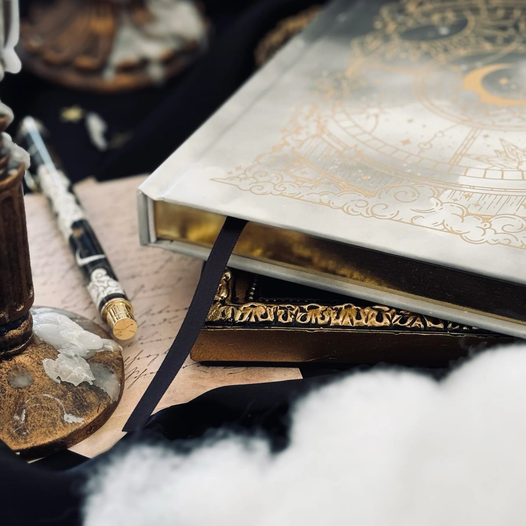 The Quirky Cup Collective Otherworldly Journal Black - Paper Kooka Australia