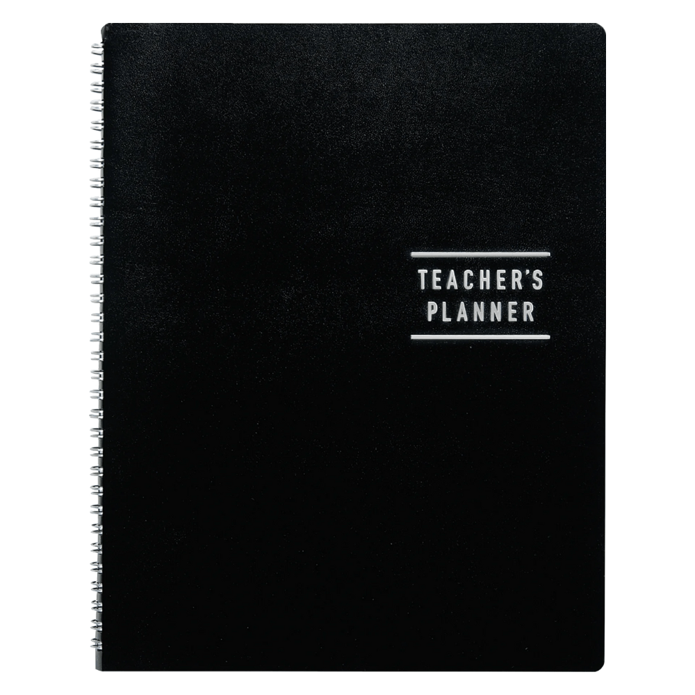 Black Teacher's Lesson Planner from Peter Pauper Press - Paper Kooka Stationery Shop Australia