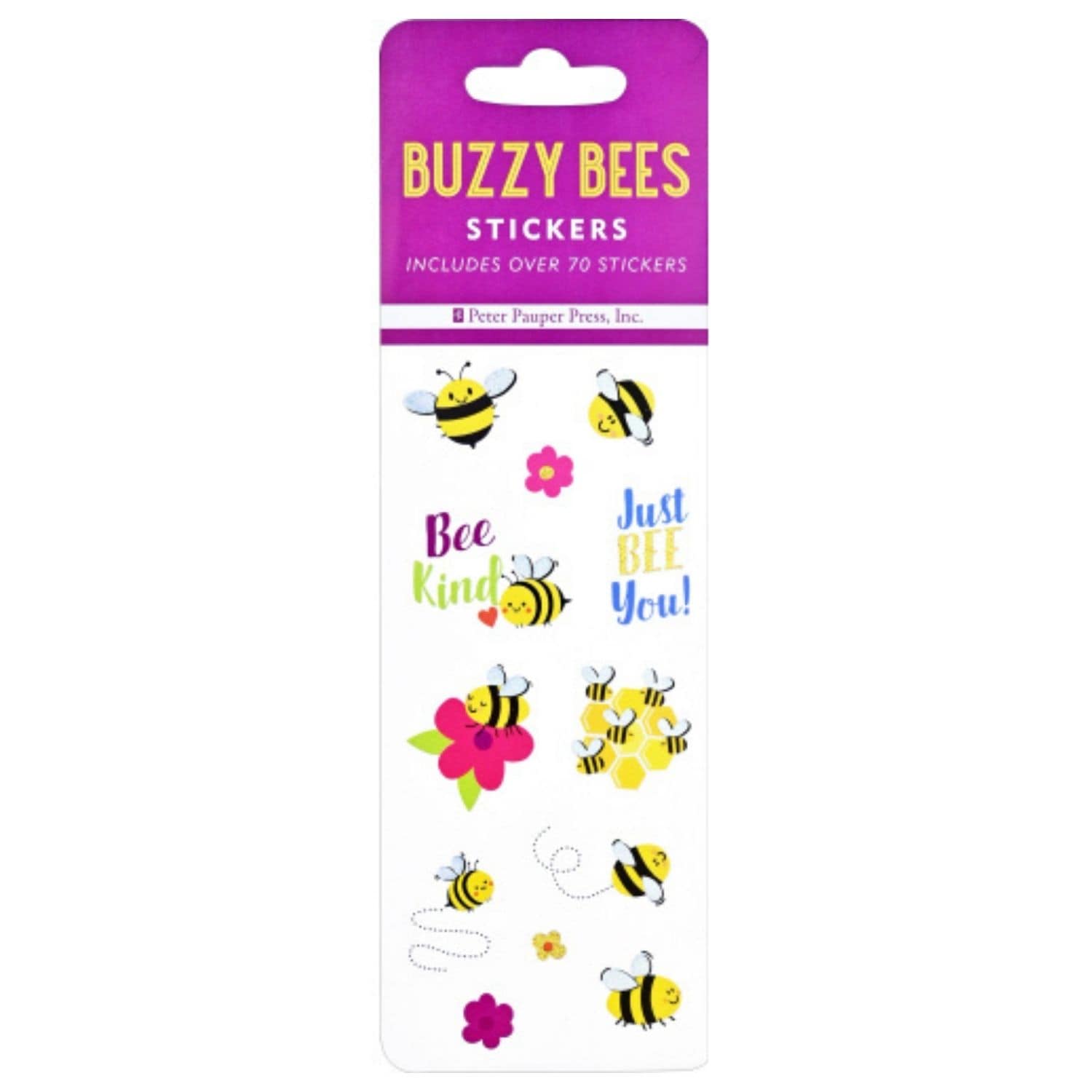 Peter Pauper Press Buzzy Bees sticker set - Paper Kooka Australia