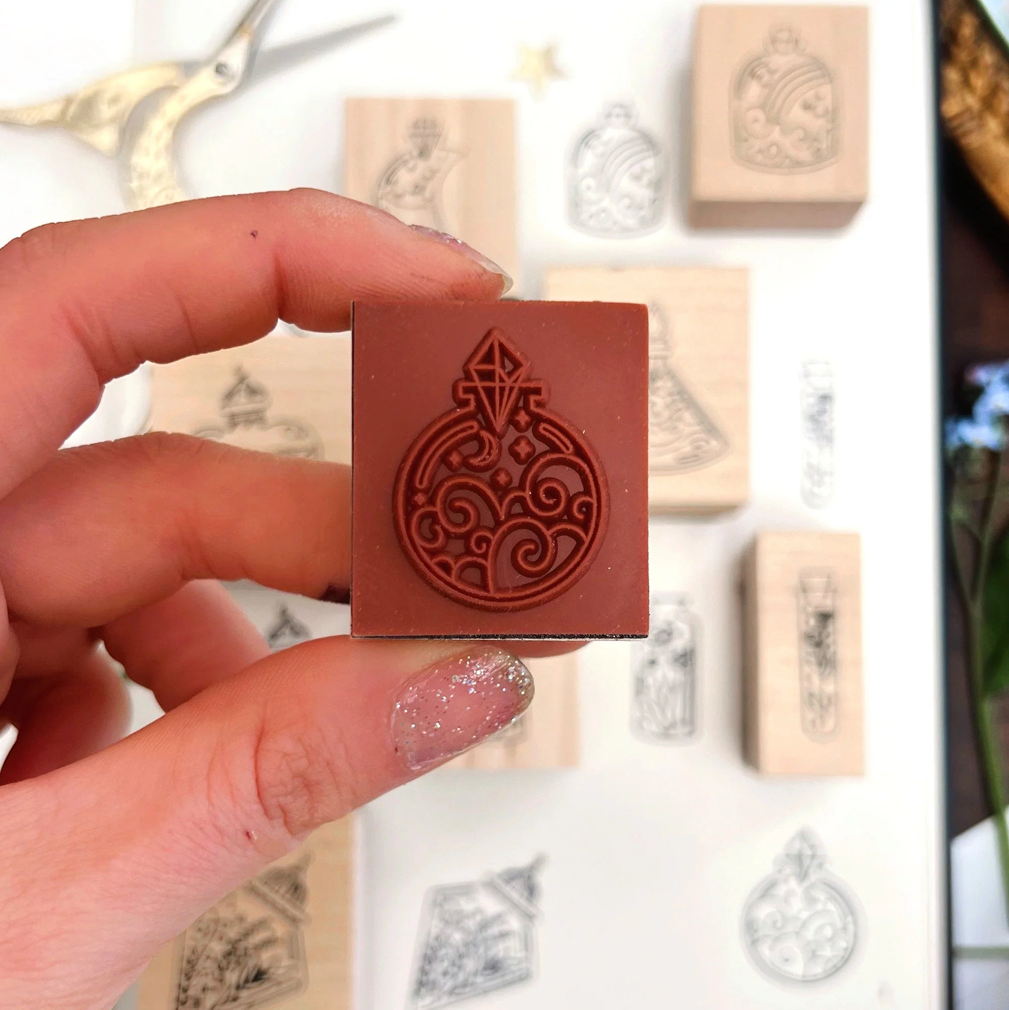 Potions Stamp Set by The Quirky Cup Collective - Paper Kooka Stationery Shop Australia