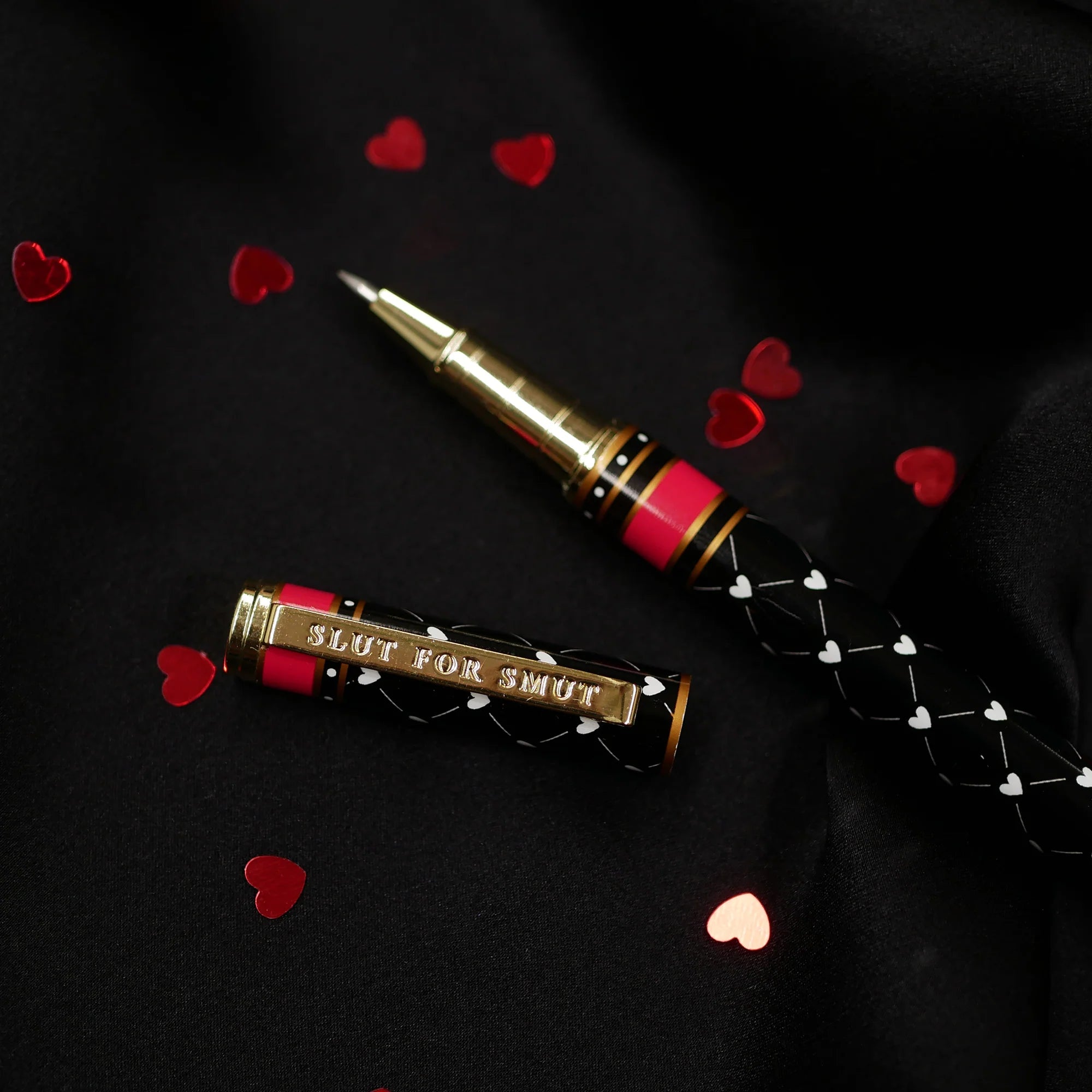 Slut for Smut Pen in Black by The Quirky Cup Collective - Paper Kooka Stationery Shop Australia