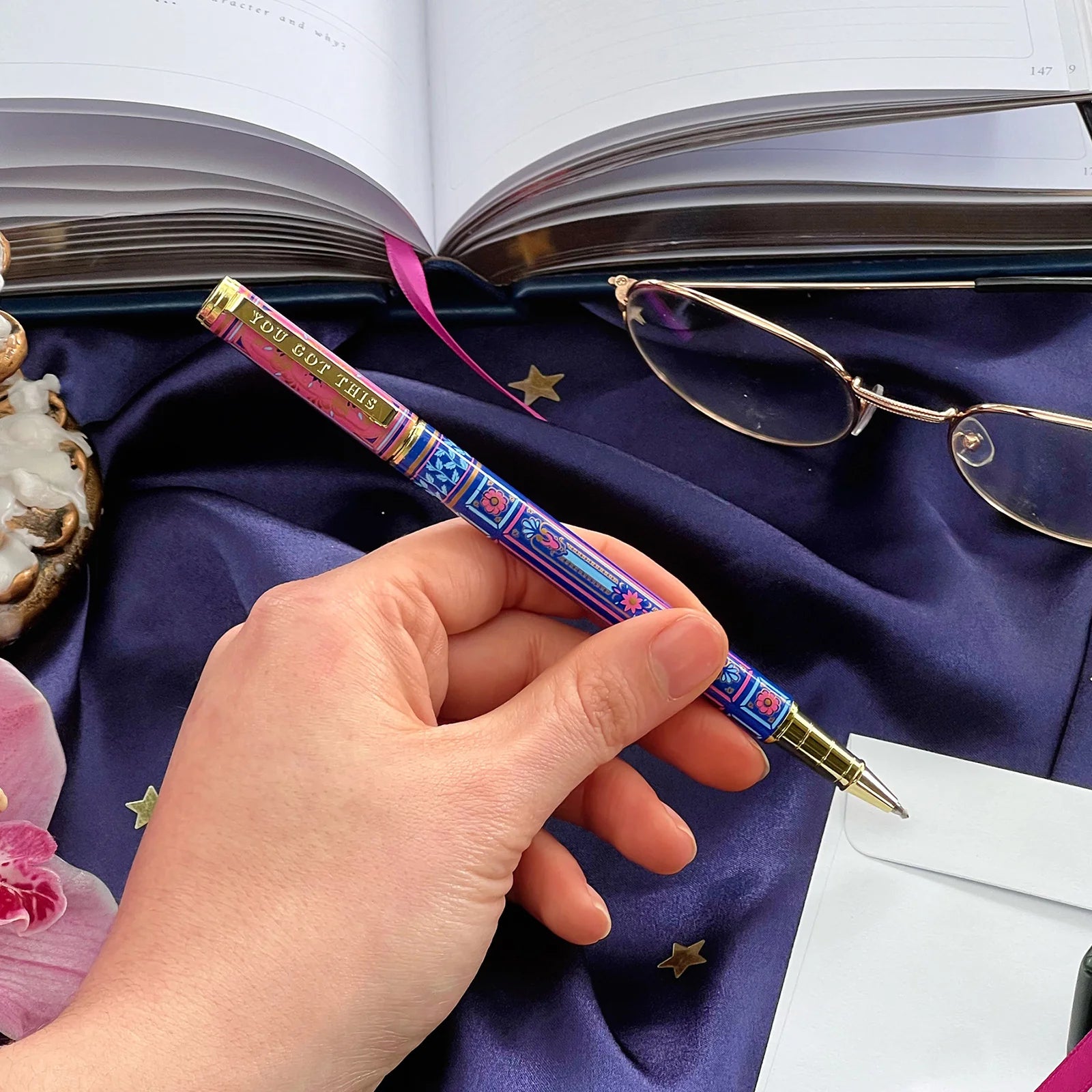 The You Got This Pen in Blue by The Quirky Cup Collective - Paper Kooka Stationery Shop Australia