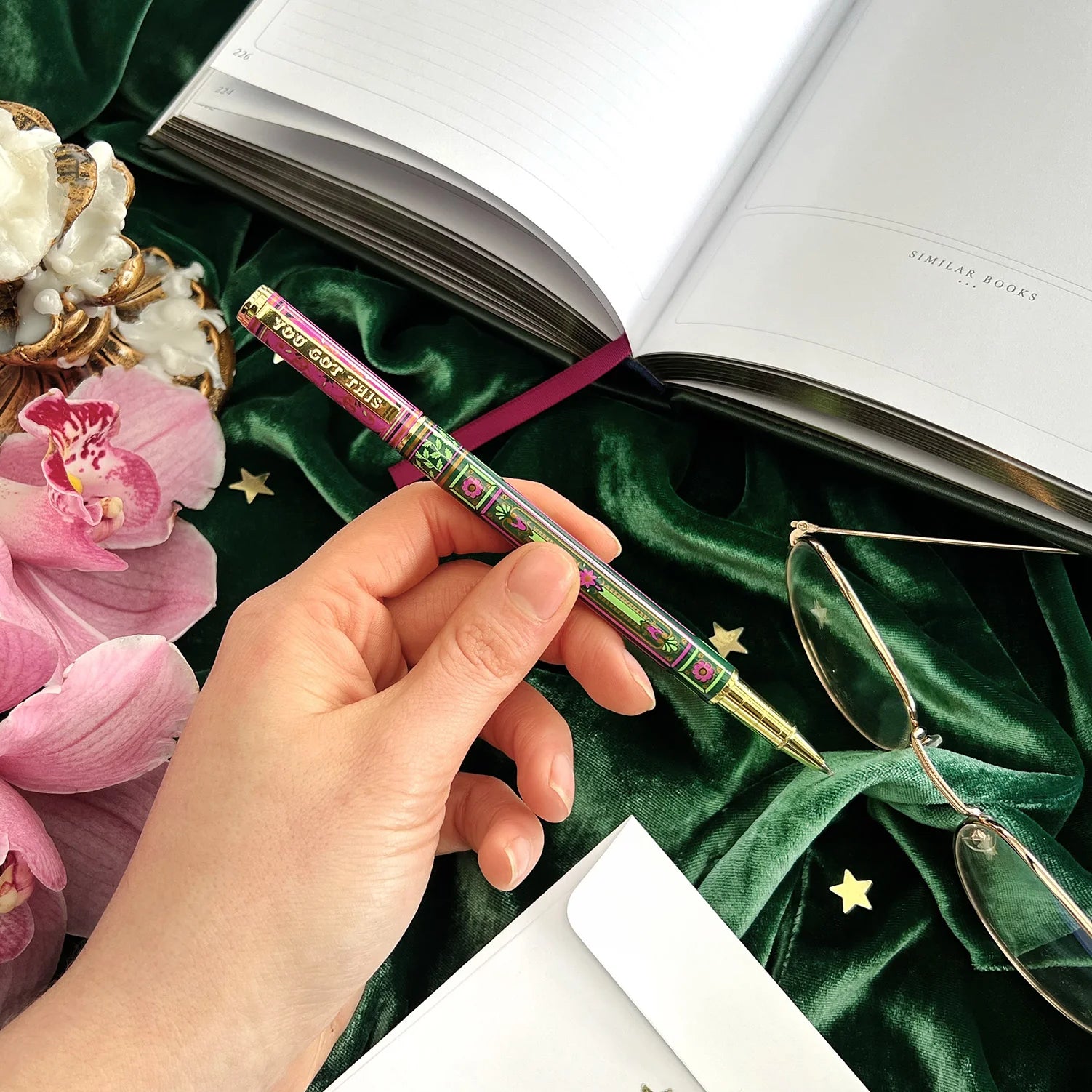 You Got This Pen in Green by The Quirky Cup Collective - Paper Kooka Stationery Shop Australia