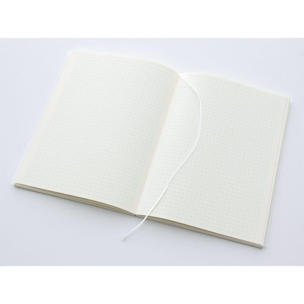 Midori MD A5 Grid Notebook string bookmark - Paper Kooka