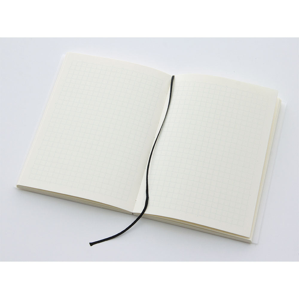 Midori MD Ag Grid Notebook string bookmark - Paper Kooka