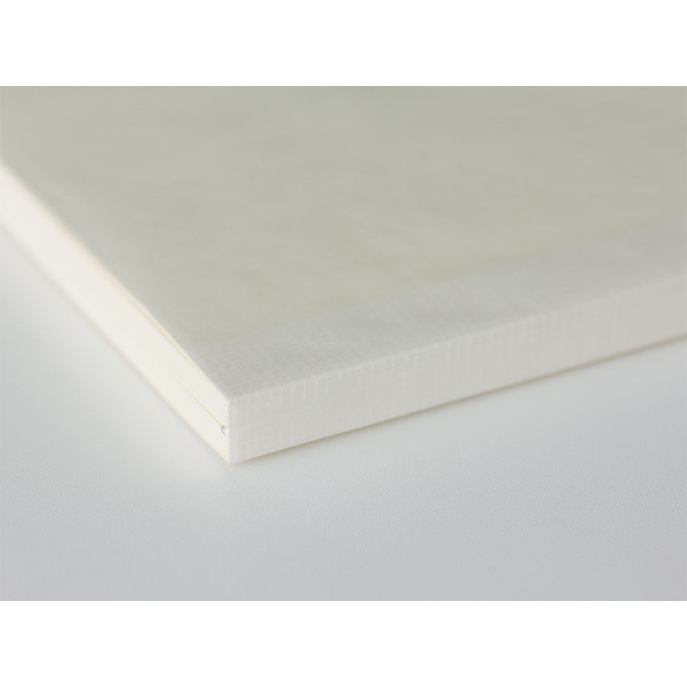 Midori MD A5 Grid Notebook closeup - Paper Kooka