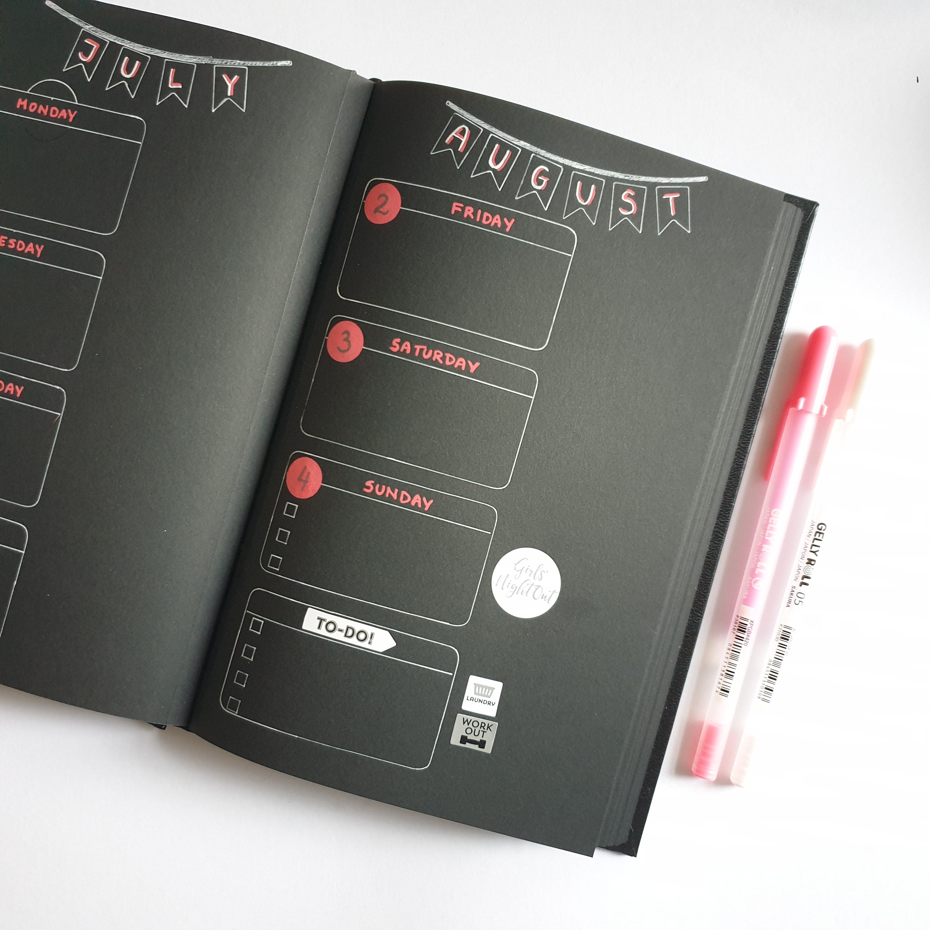 A5 Black Paper Notebook - Paper Kooka