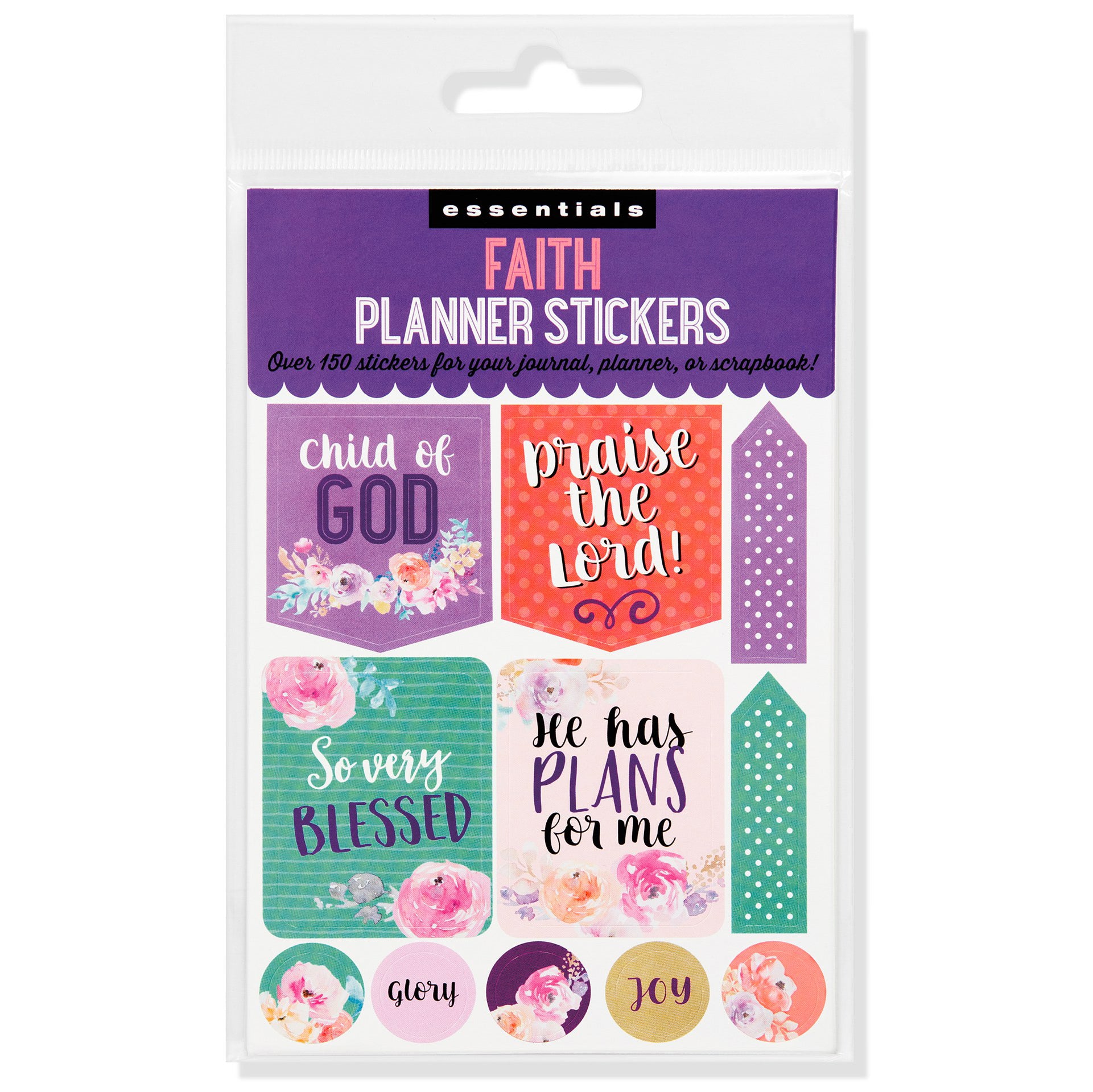 Faith Planner Stickers - 12 sheets - Paper Kooka
