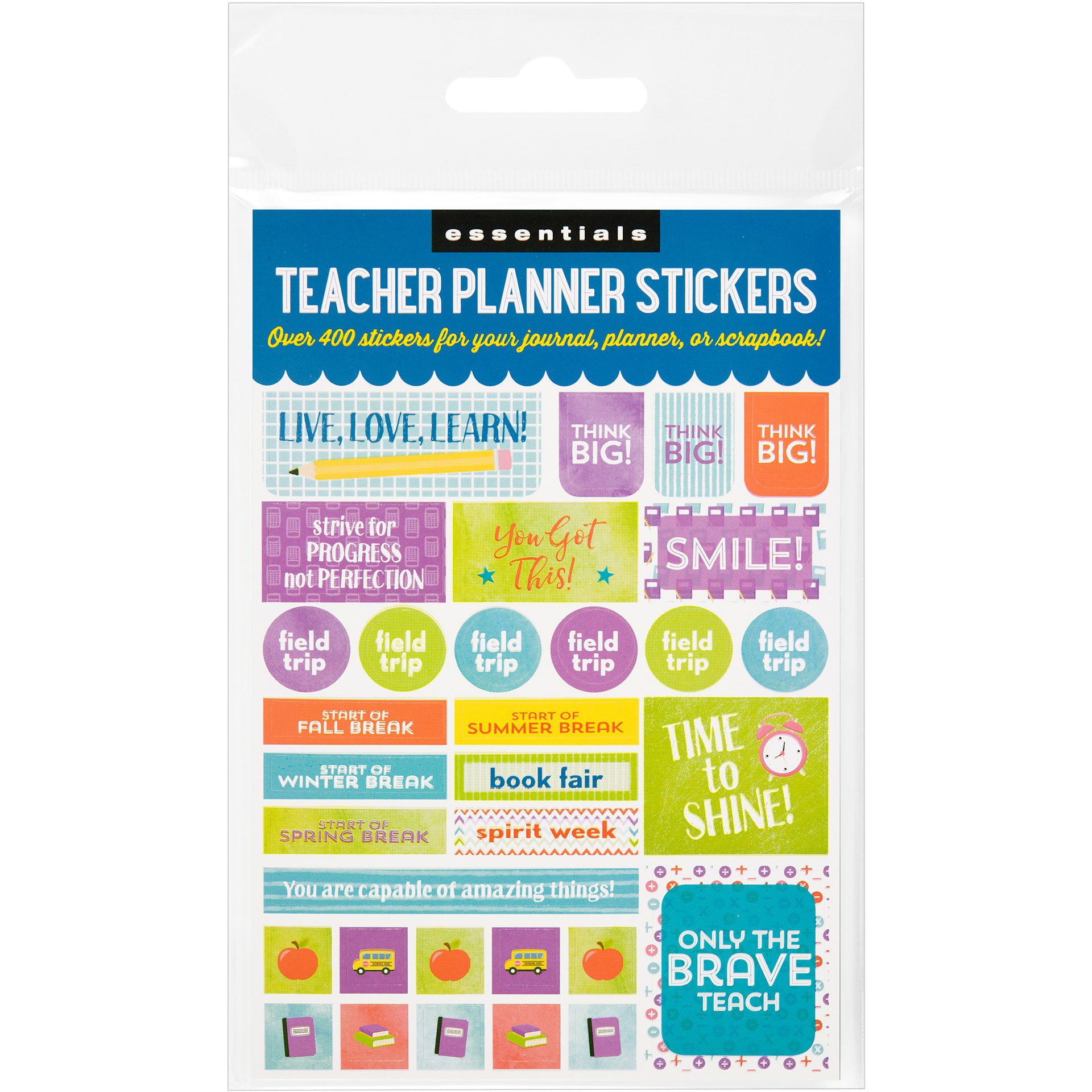 Teacher Planner Stickers - 12 sheets - Paper Kooka