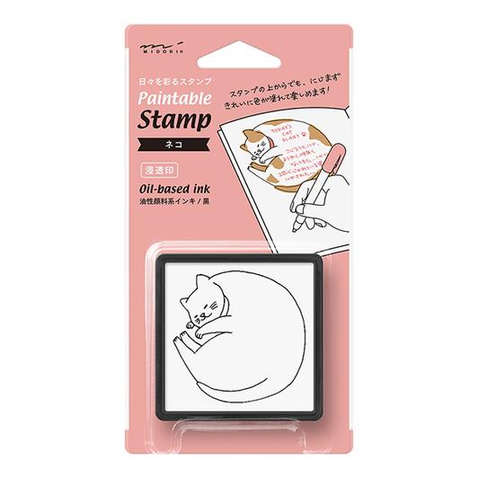 Self-inking Stamp - Cat - Paper Kooka
