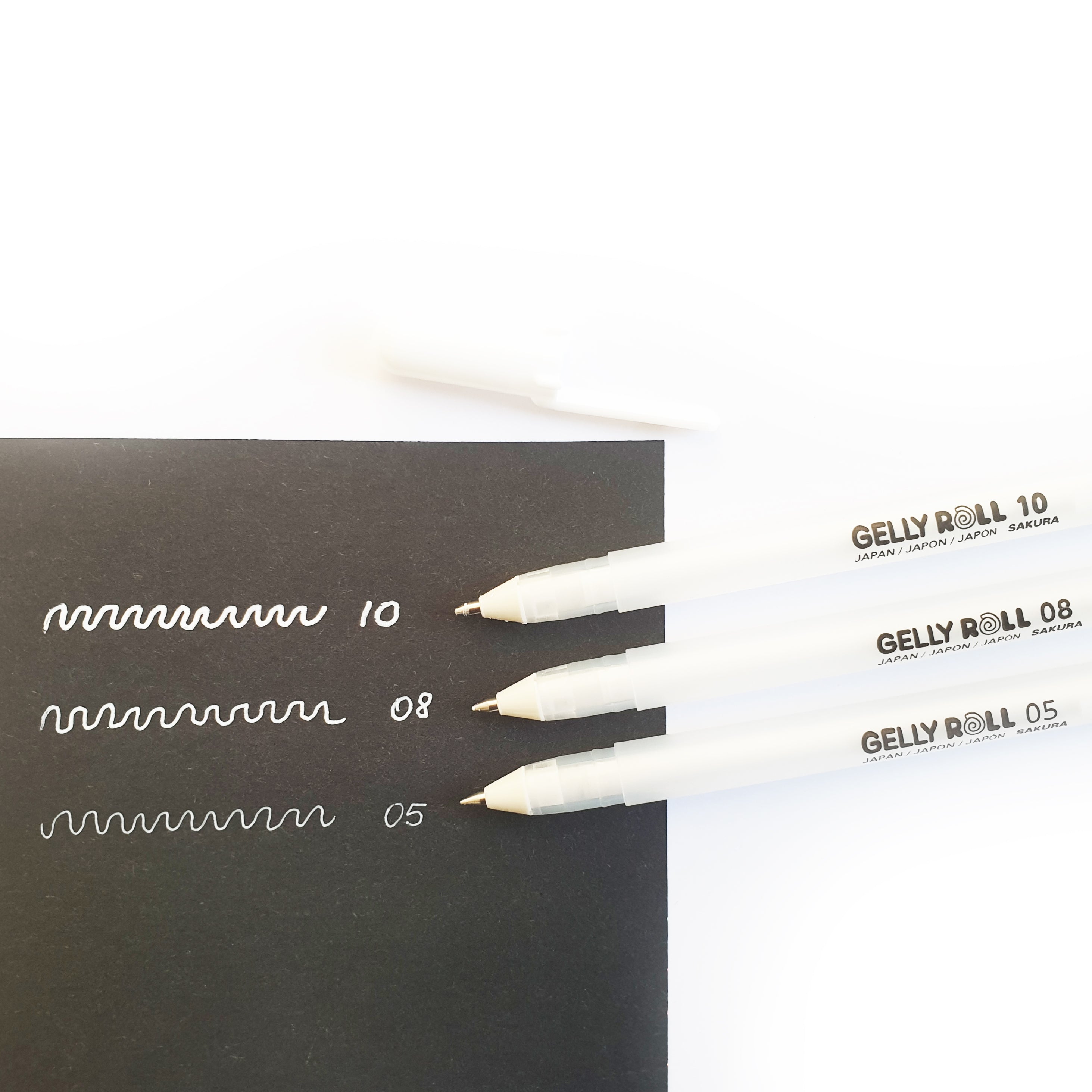 Gelly Roll - White - SINGLE PENS - Paper Kooka