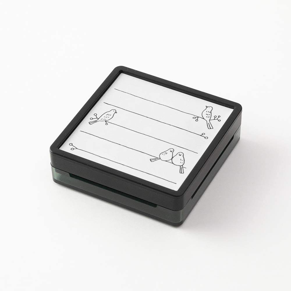 Self-inking Stamp - Birds - Paper Kooka