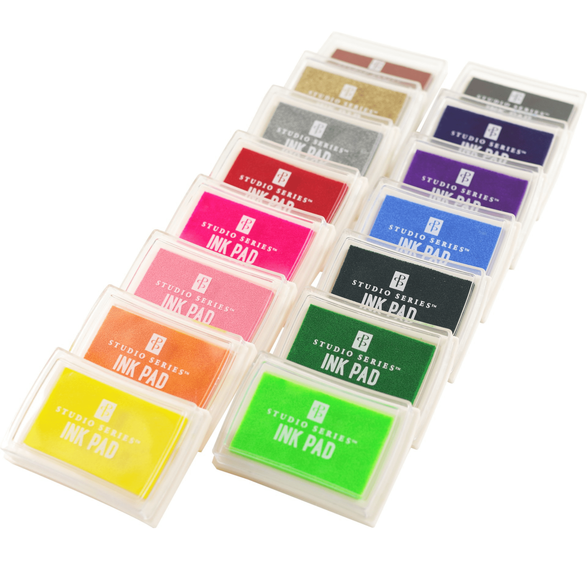 Ink Pad Set - 15 colours - Paper Kooka