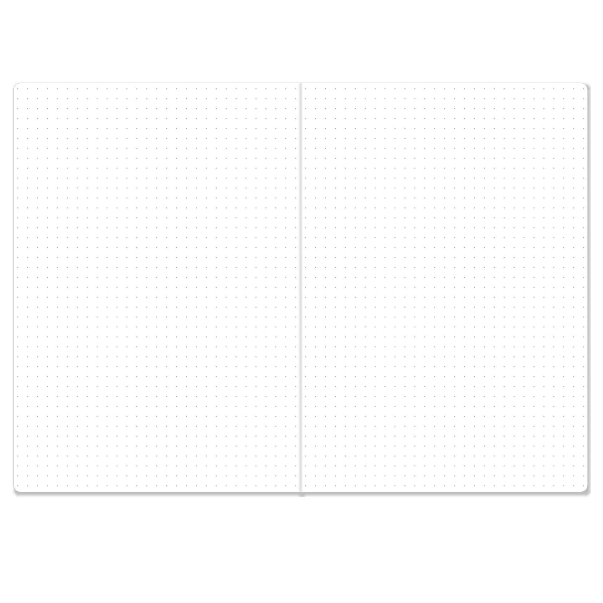 Peter Pauper Press Essentials a4 dotted notebook with dotted paper - Paper Kooka