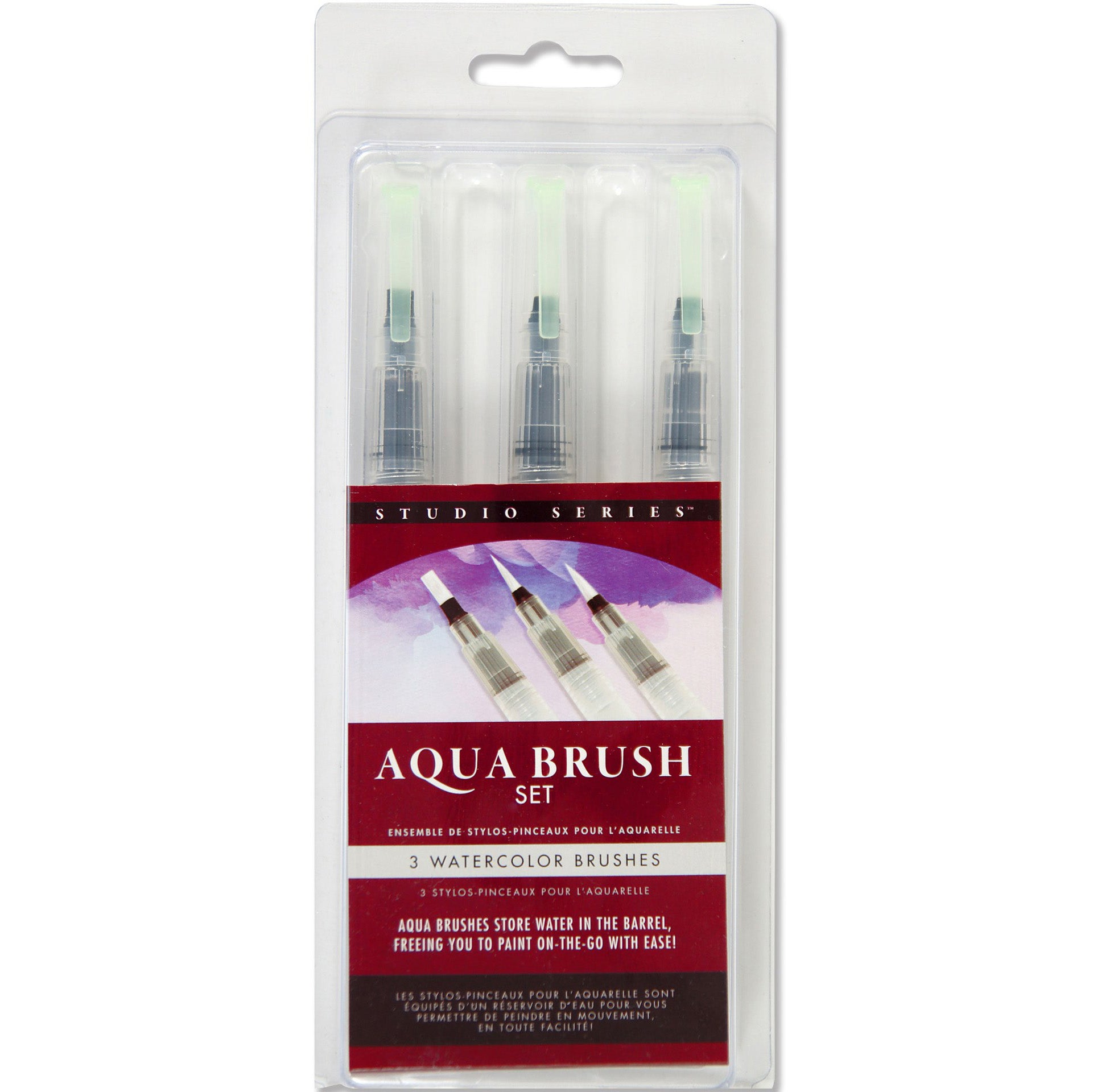 Aqua Brushes - Set of 3 - Paper Kooka