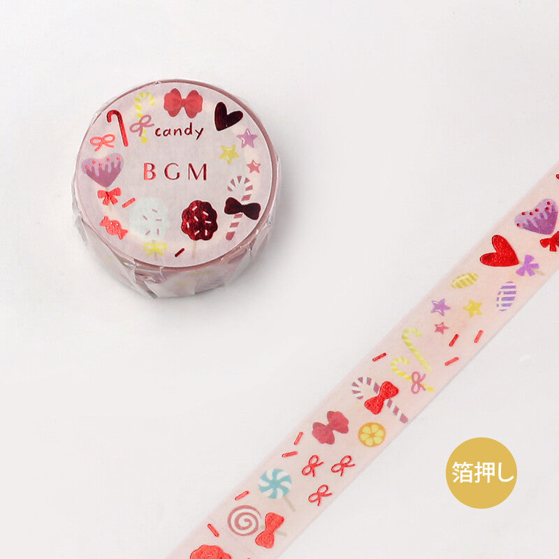 BGM Colourful Candy masking tape - Paper kooka