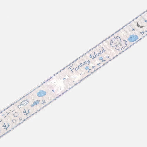 BGM Fantasy World Embroidered Ribbon masking tape - Paper Kooka Australia