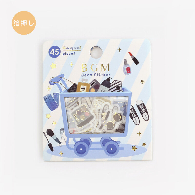 BGM Fashion and Makeup flake sticker - Paper Kooka
