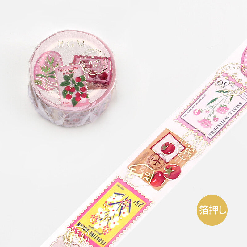 BGM Pink Post Office washi tape - Paper Kooka Australia