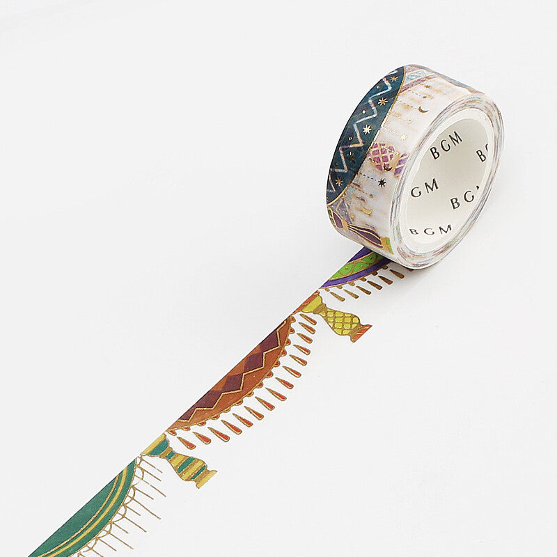 BGM Retro Curtain washi tape - Paper Kooka Australia